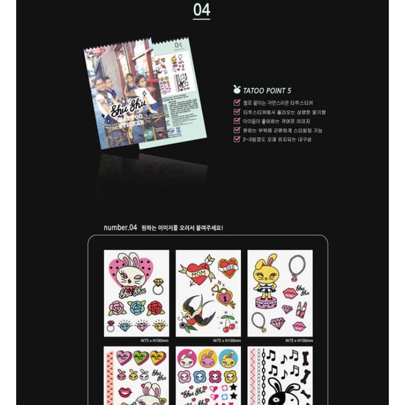 2set of kids temporary tattoo stickers 🍒 - Picture 6 of 8